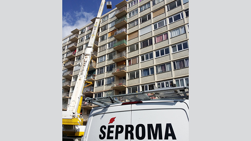 Remplacement désenfumage immeuble