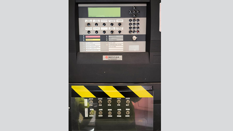 Maintenance centrale Notifier