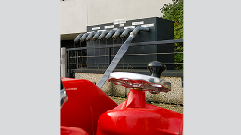 Ilot intérieur securite incendie