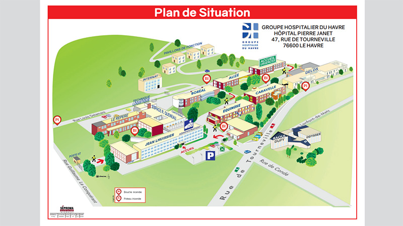 Plan de situation 3D